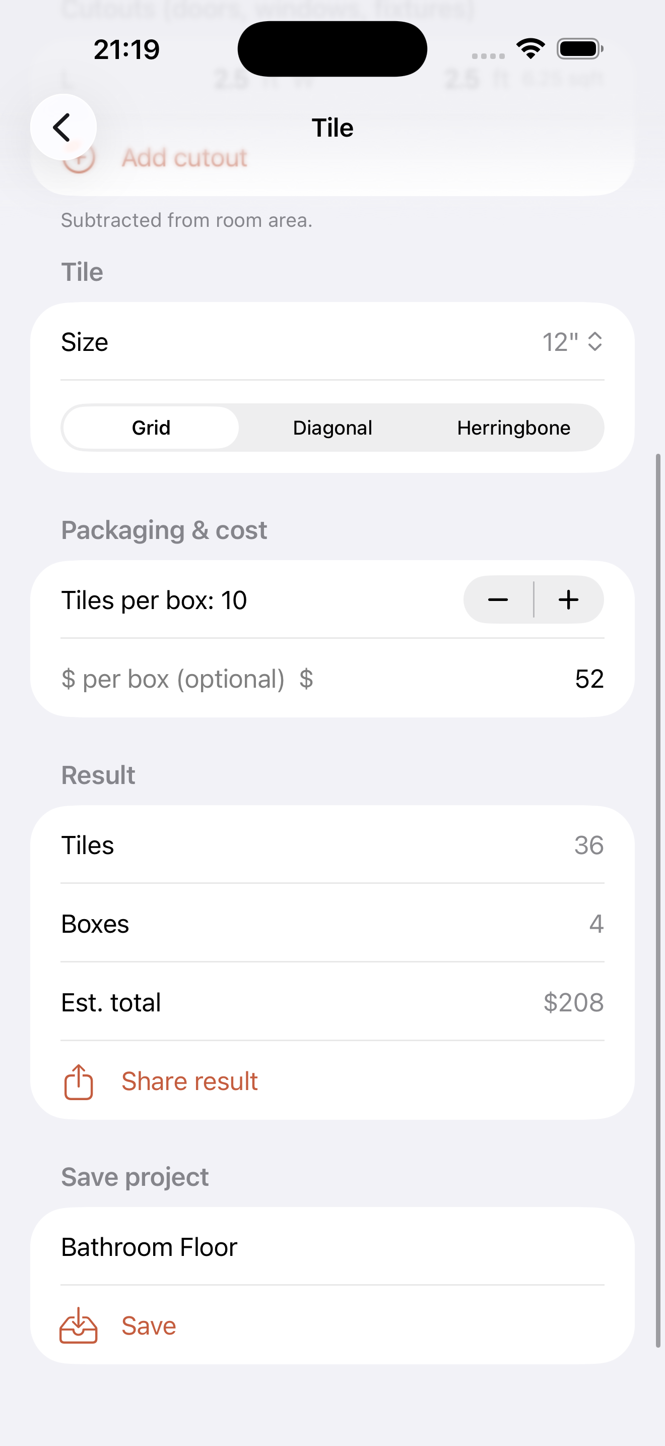 Know the cost before you drive to the store